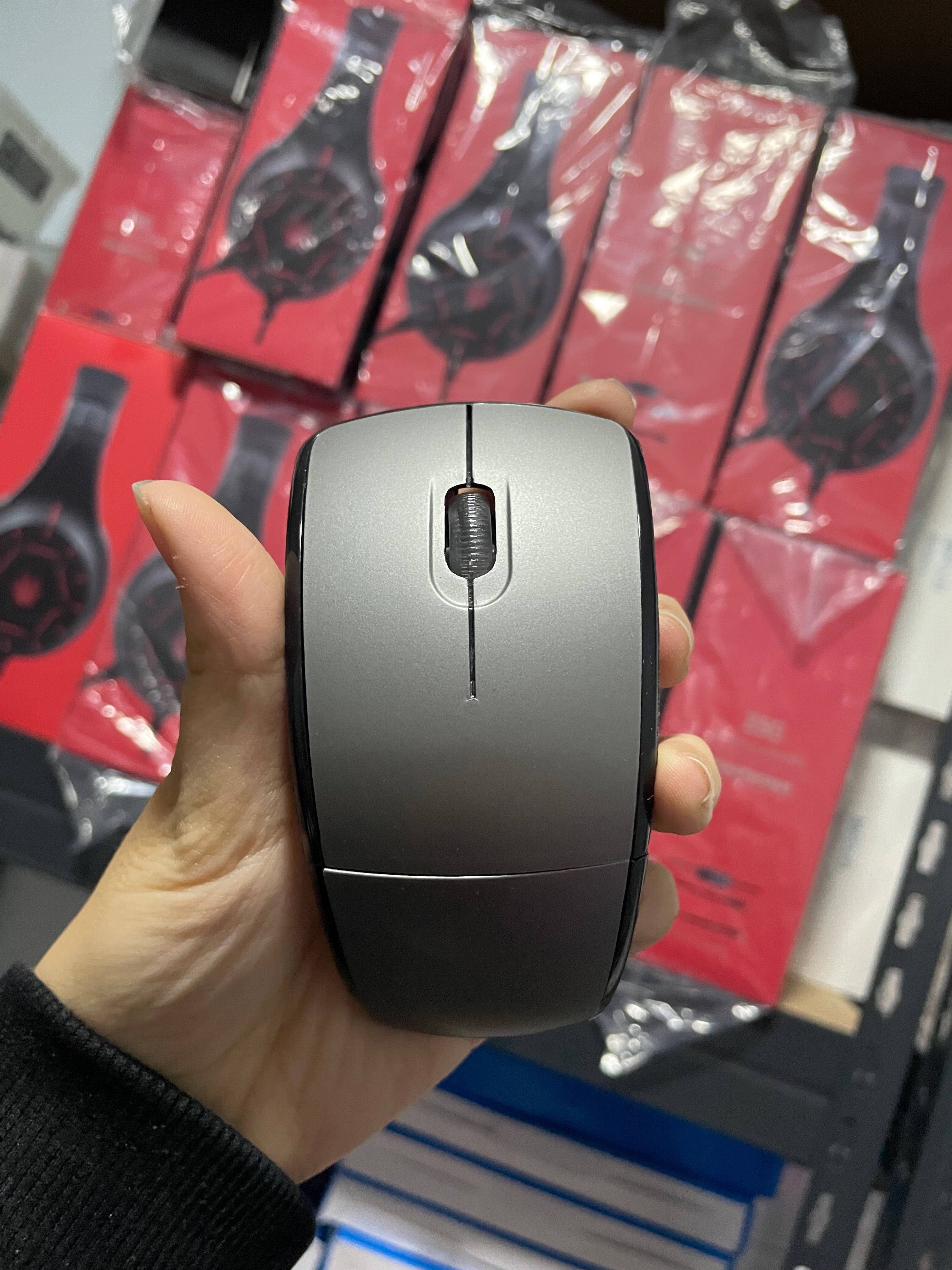 Mouse Inalámbrico Plegable